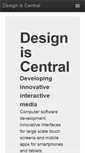 Mobile Screenshot of designiscentral.com